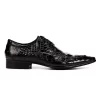 Ardea Crocodile Embossed Derby Shoe
