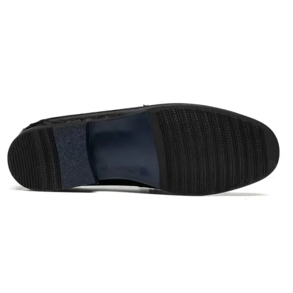 ASD89821CF-3-1.webp Ballynoe Ostrich Embossed Loafer Shoe